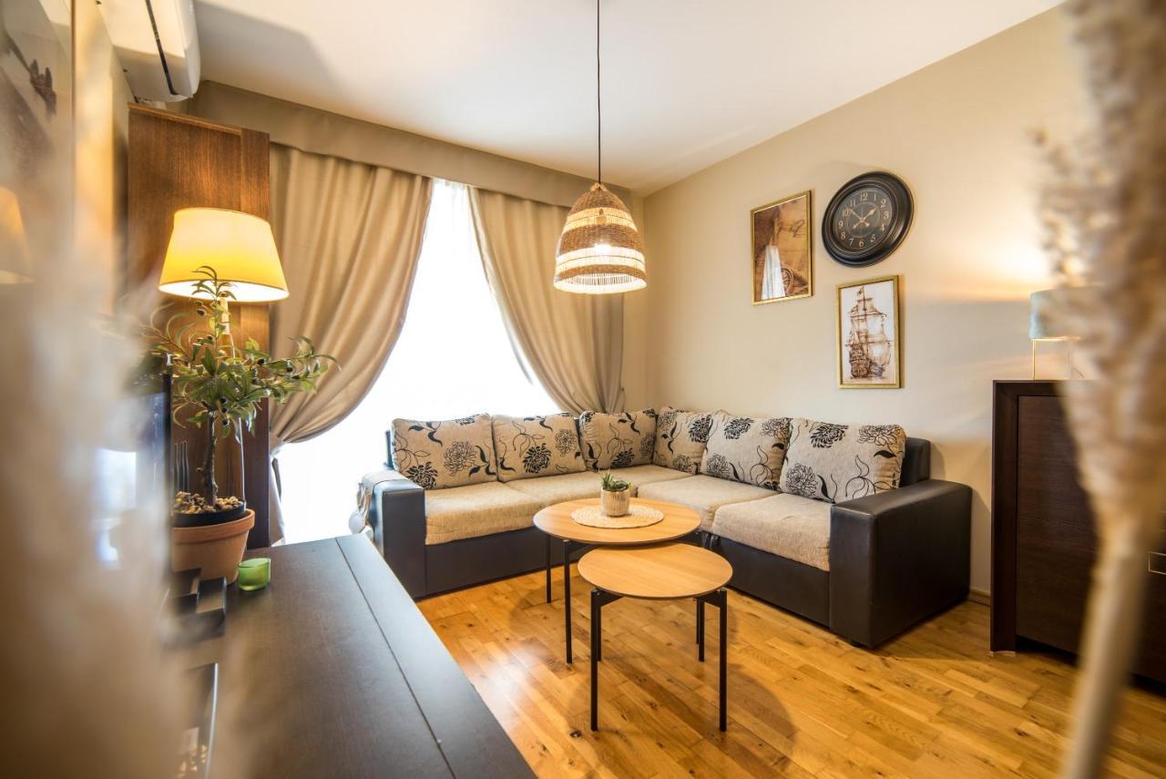 Tramonto Przno Apartment Budva Bagian luar foto