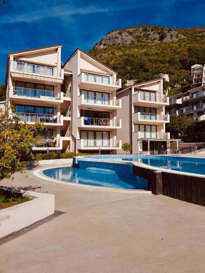 Tramonto Przno Apartment Budva Bagian luar foto